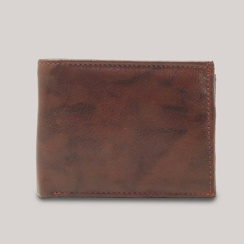 Eliron Genuine Leather Brown Wallet For Men
